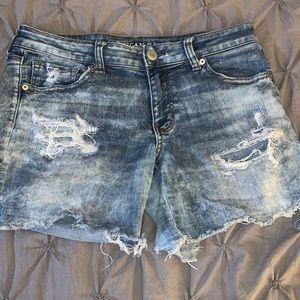 American eagle outfitters jean shorts
